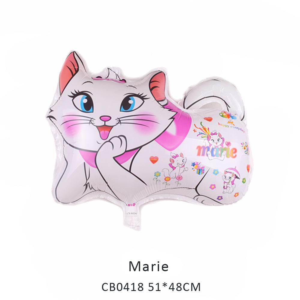 Marie foil balloon MOQ 50pcs