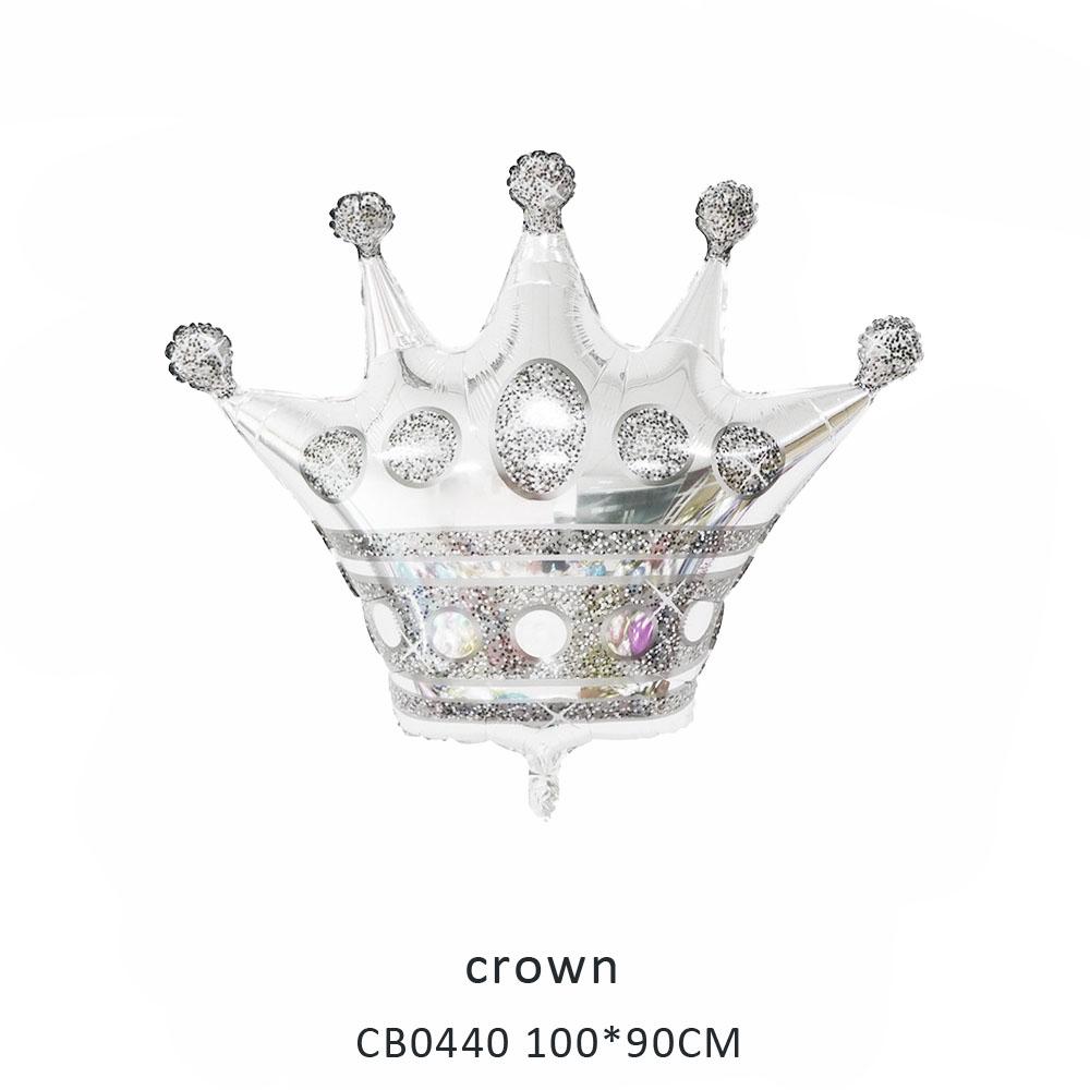 crown foil balloon MOQ 50pcs