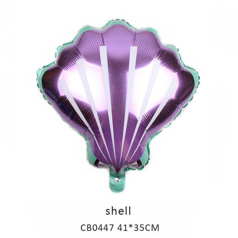 shell foil balloon MOQ 50pcs