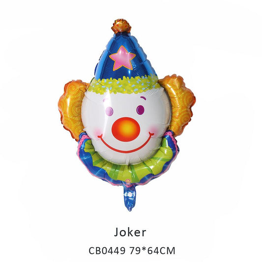 joker foil balloon MOQ 50pcs