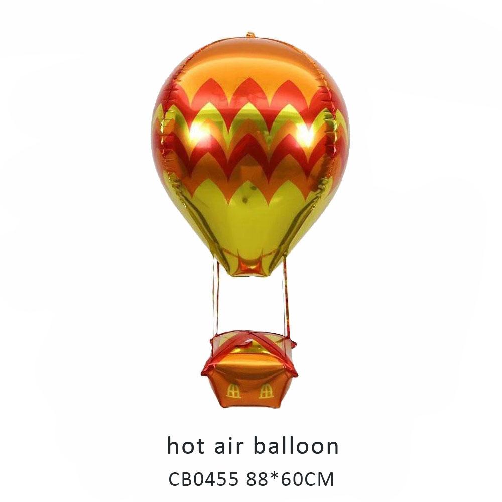 hot air balloon foil balloon MOQ 50pcs