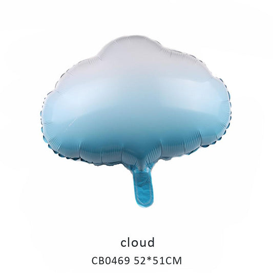 cloud foil balloon MOQ 50pcs