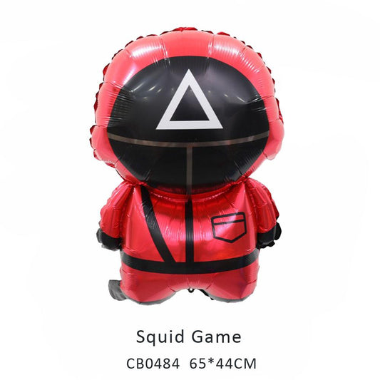 squid game foil balloon MOQ 50pcs