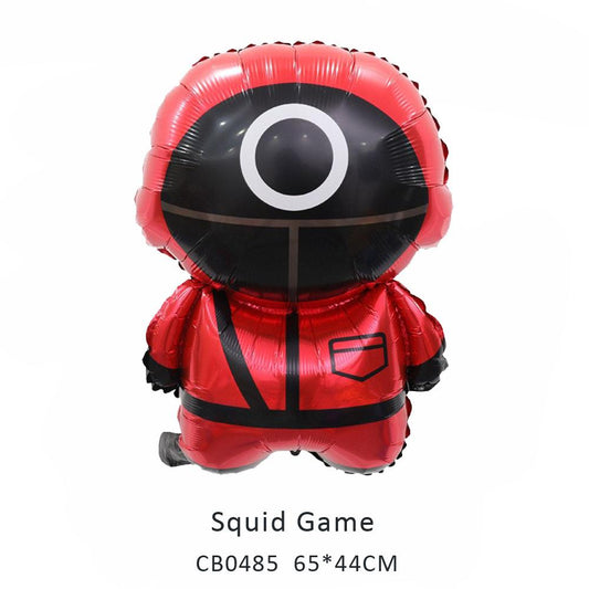 squid game foil balloon MOQ 50pcs