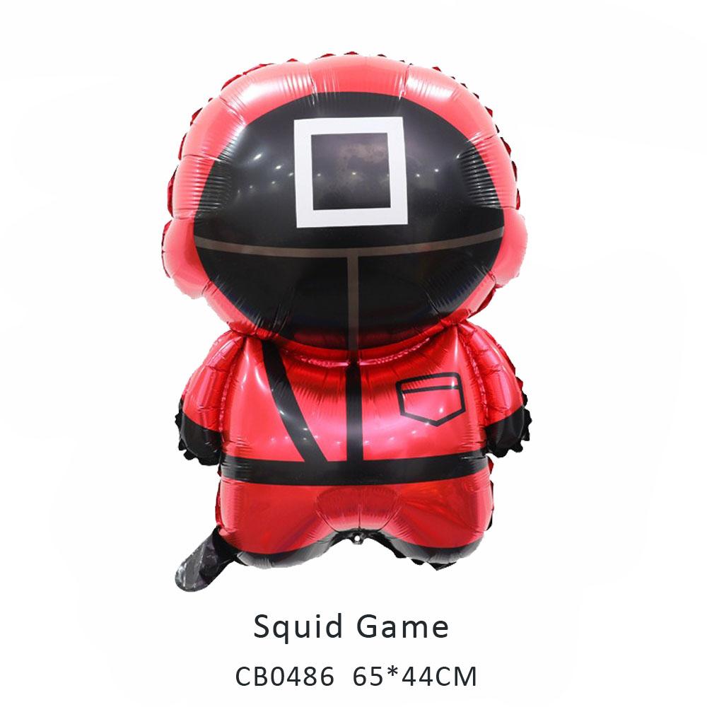 squid game foil balloon MOQ 50pcs