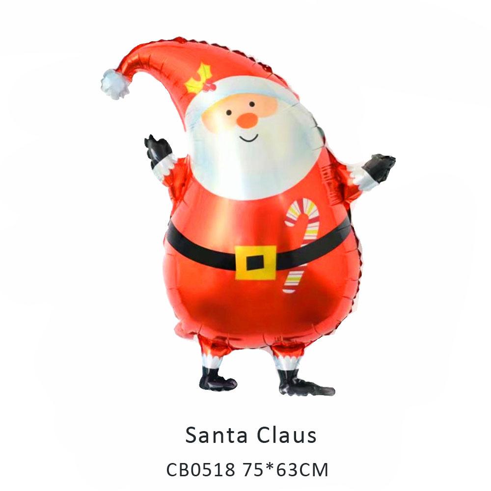 Santa?Claus foil balloon MOQ 50pcs