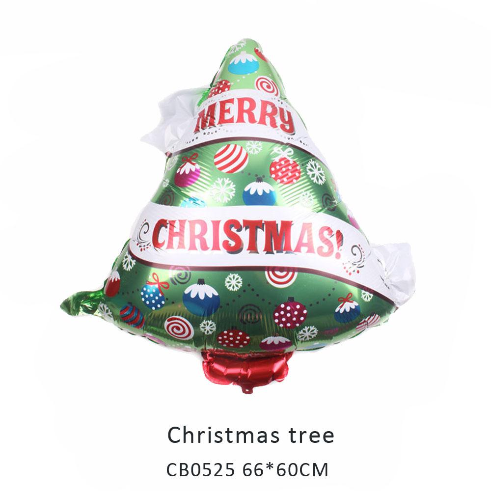 Christmas tree foil balloon MOQ 50pcs