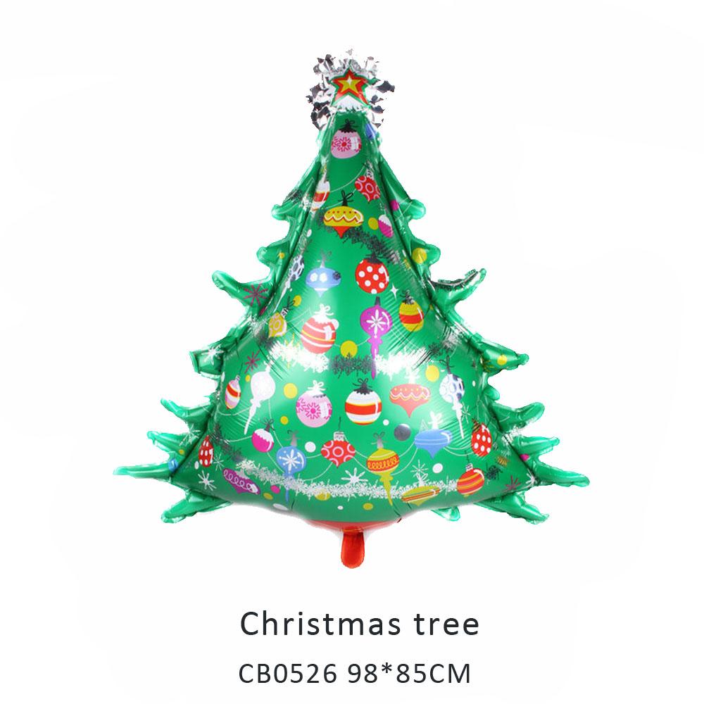 Christmas tree foil balloon MOQ 50pcs