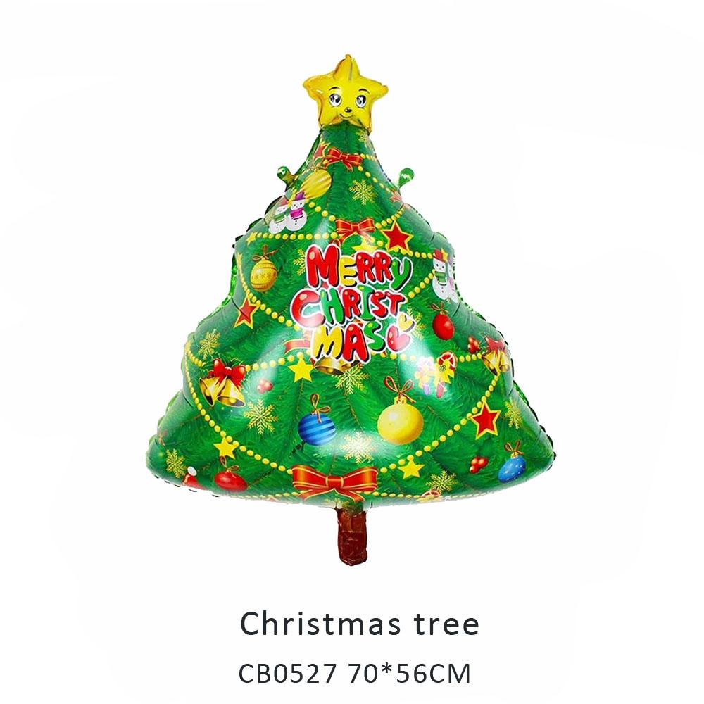 Christmas tree foil balloon MOQ 50pcs