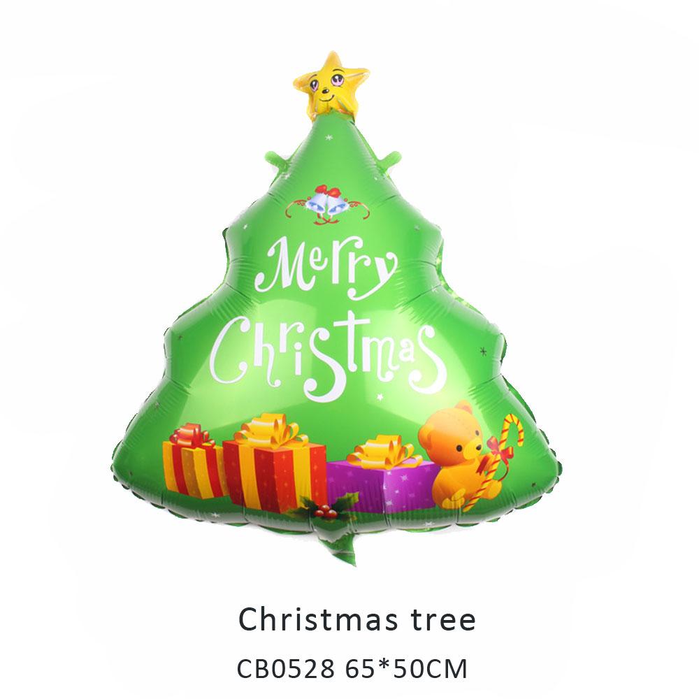 Christmas tree foil balloon MOQ 50pcs