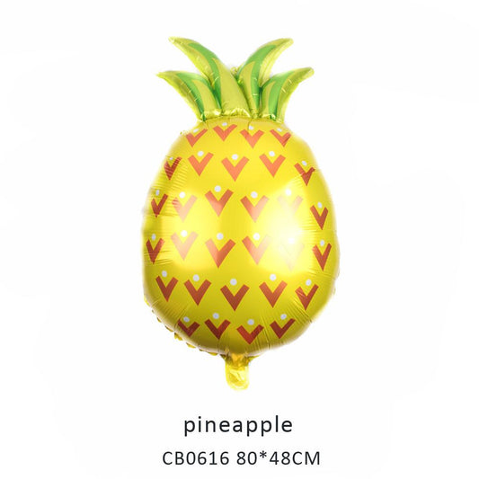 pineapple foil balloon MOQ 50pcs