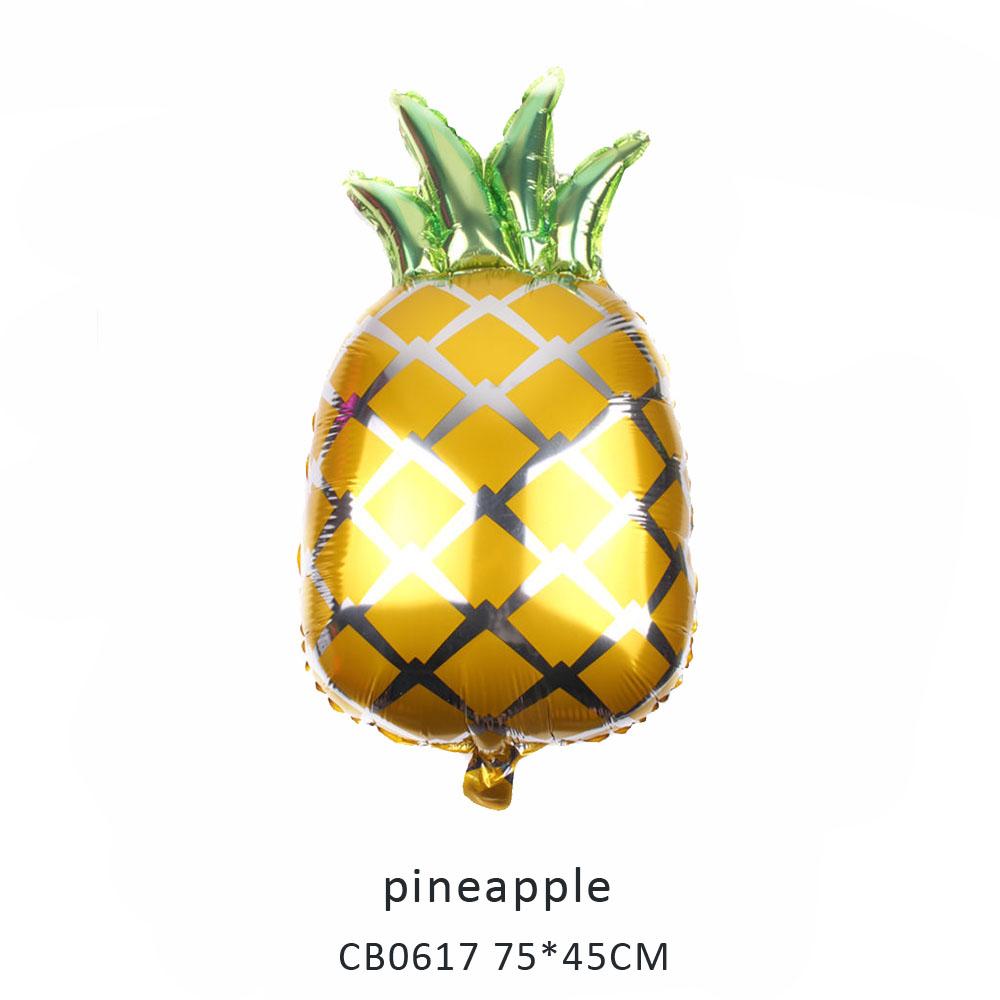 pineapple foil balloon MOQ 50pcs