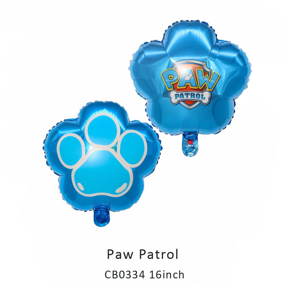 Paw Patrol foil balloon MOQ 50pcs