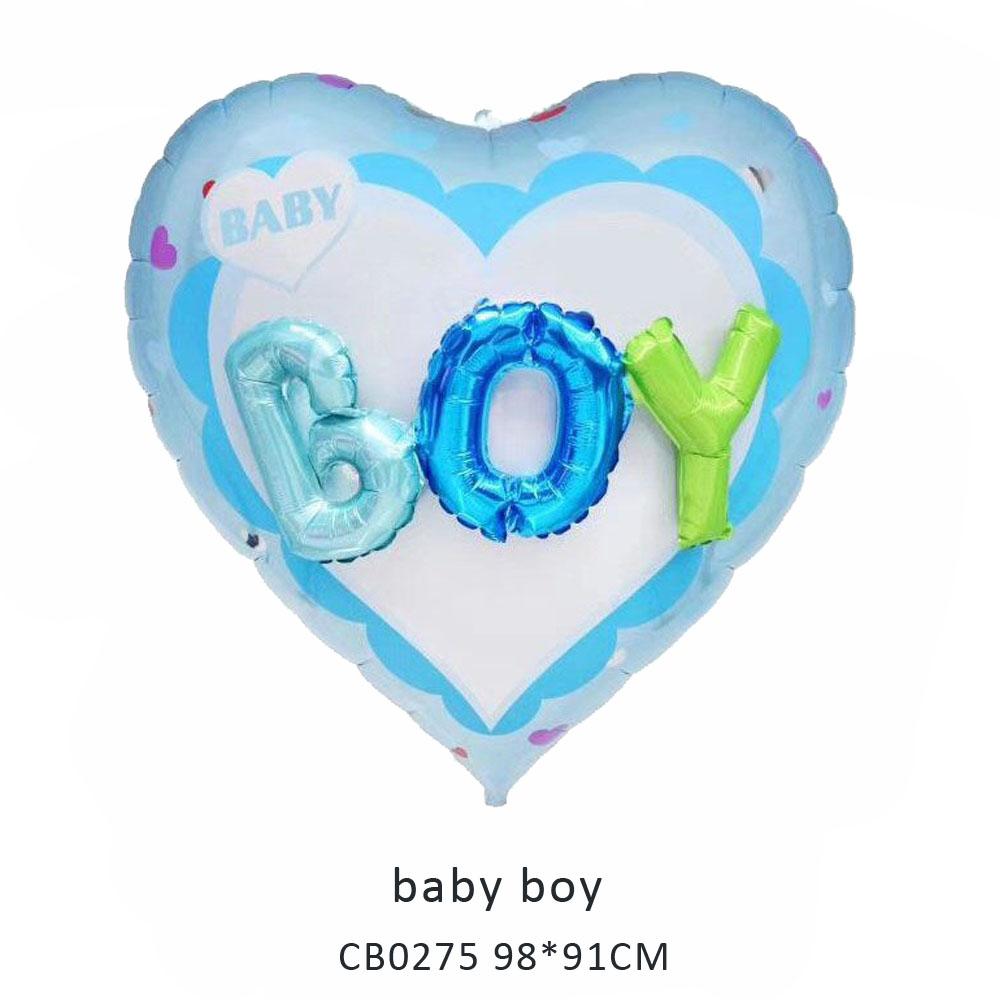 baby bog foil balloon MOQ 50pcs