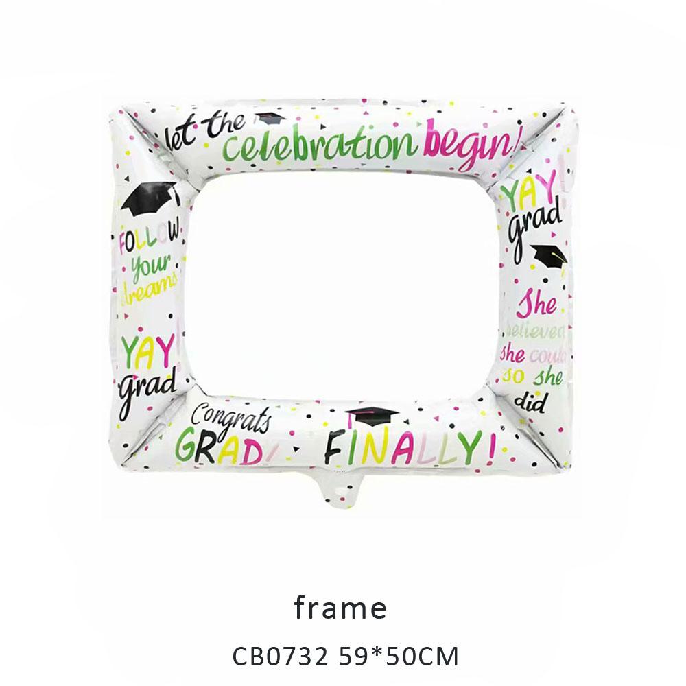 frame foil balloon MOQ 50pcs