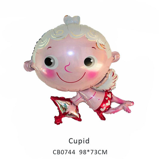 cupid foil balloon MOQ 50pcs