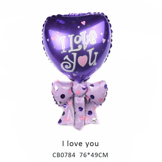 I love you foil balloon MOQ 50pcs