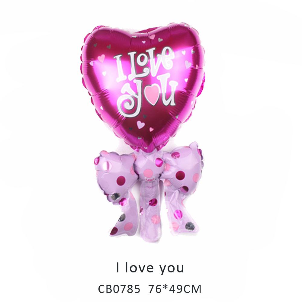 I love you foil balloon MOQ 50pcs