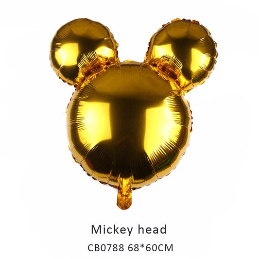 mickey head foil balloon MOQ 50pcs