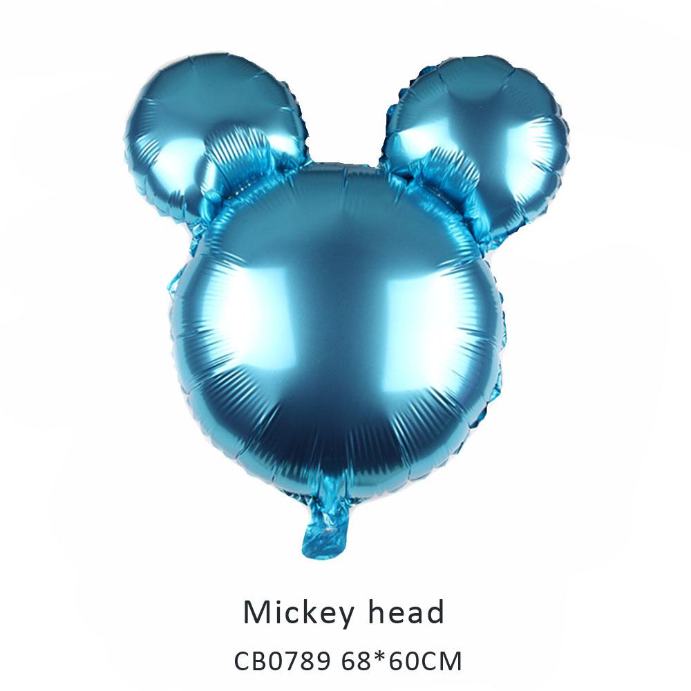 mickey head foil balloon MOQ 50pcs