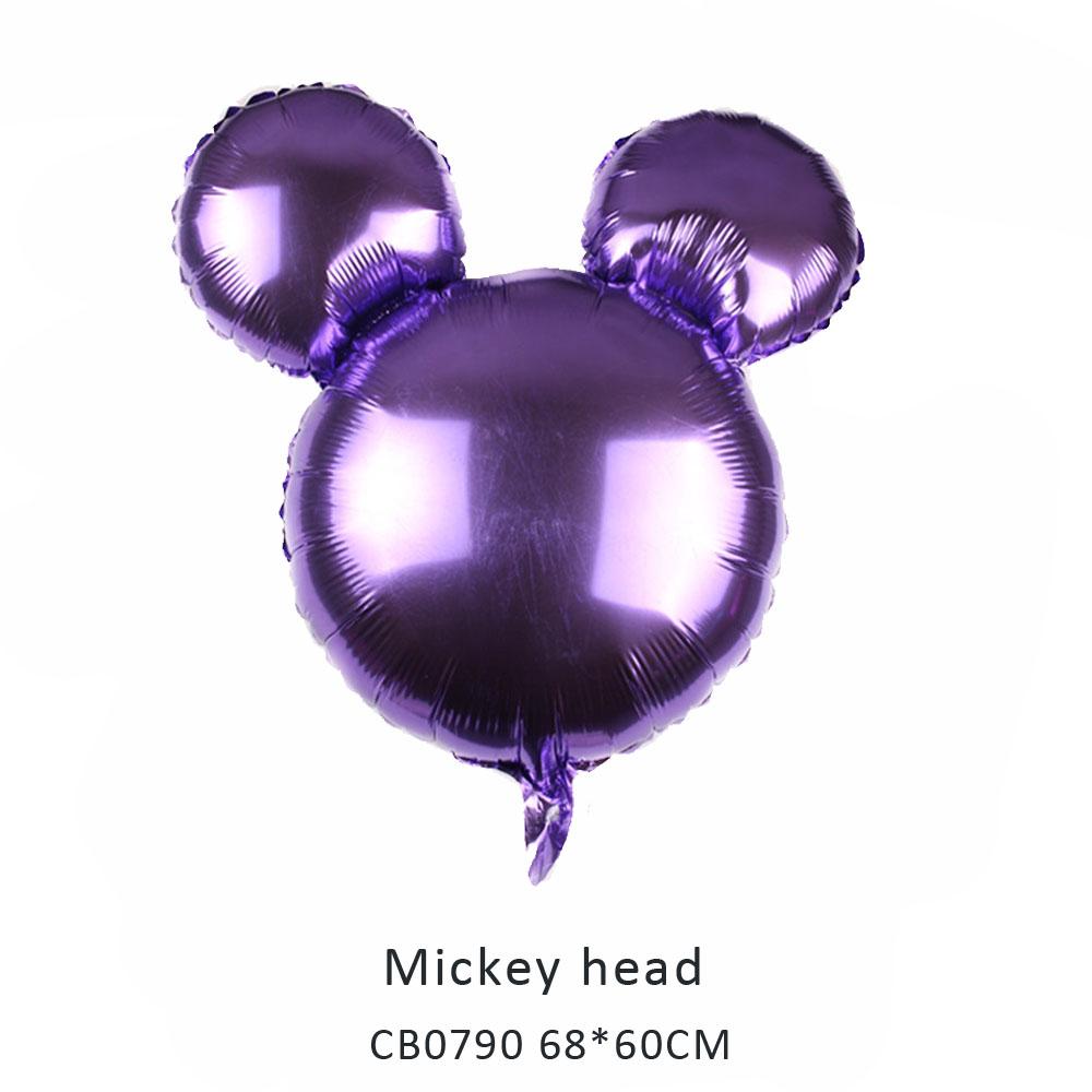 mickey head foil balloon MOQ 50pcs