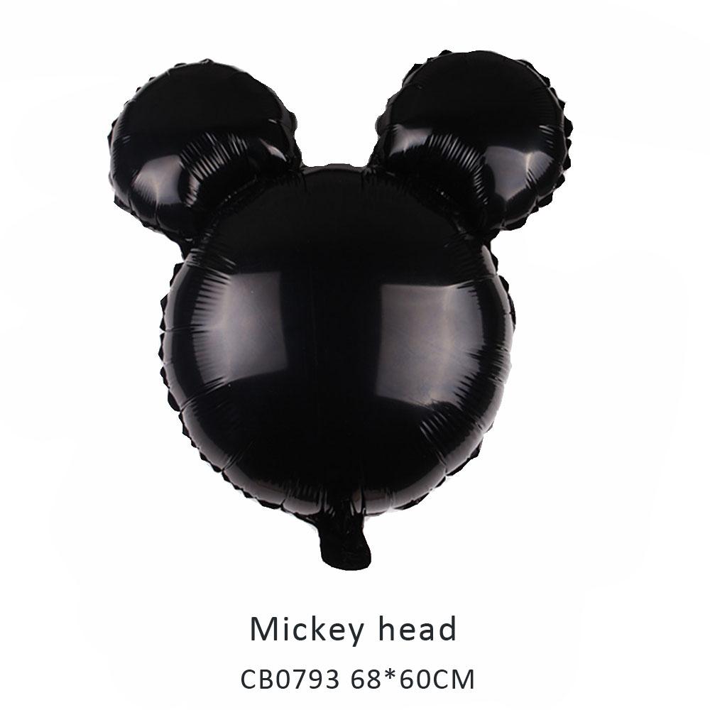 mickey head foil balloon MOQ 50pcs