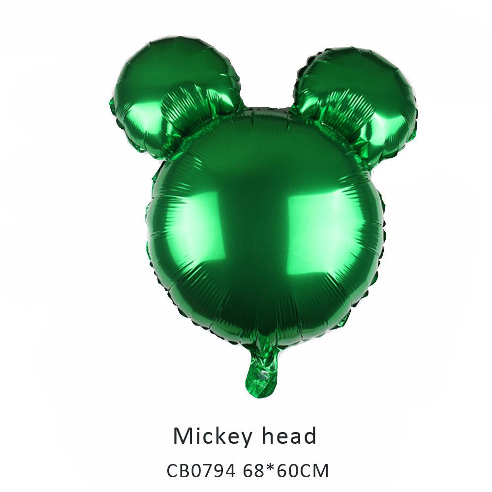 mickey head foil balloon MOQ 50pcs