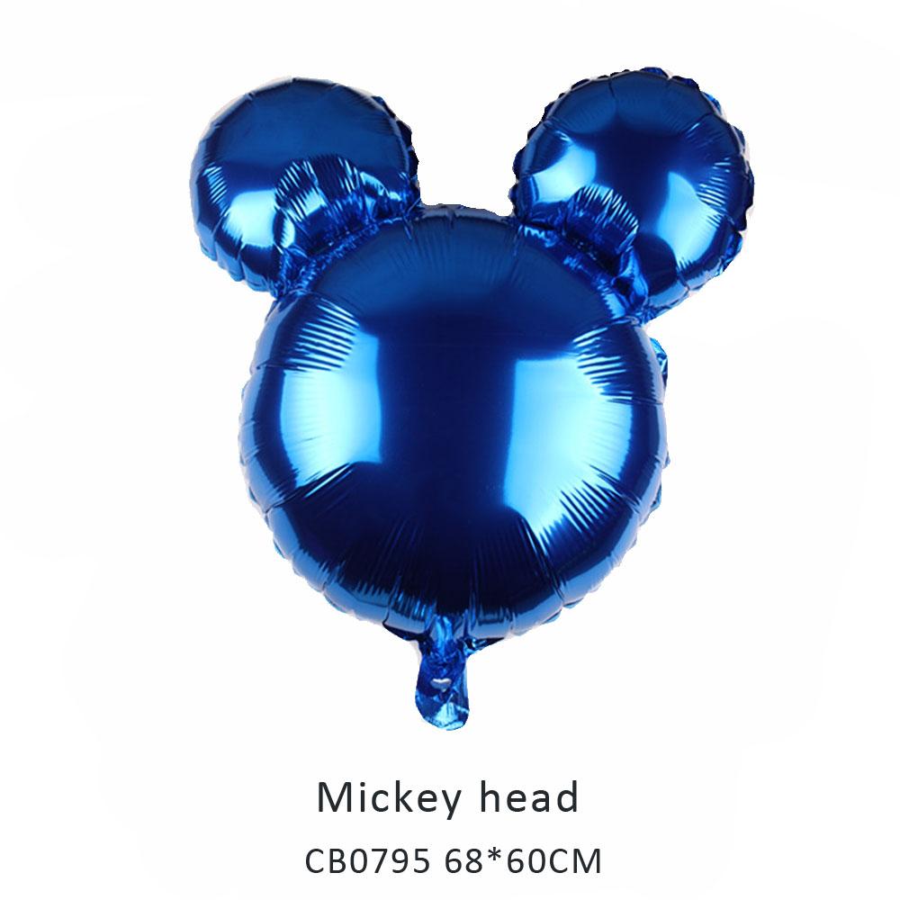 mickey head foil balloon MOQ 50pcs