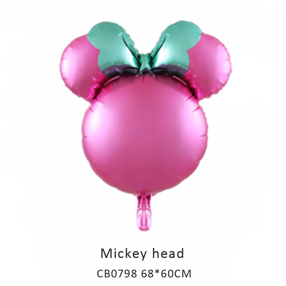 mickey head foil balloon MOQ 50pcs