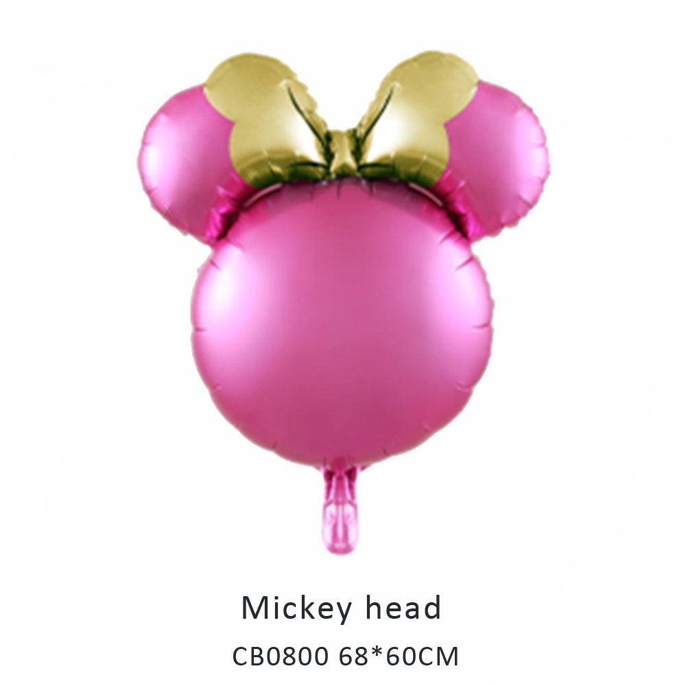 mickey head foil balloon MOQ 50pcs