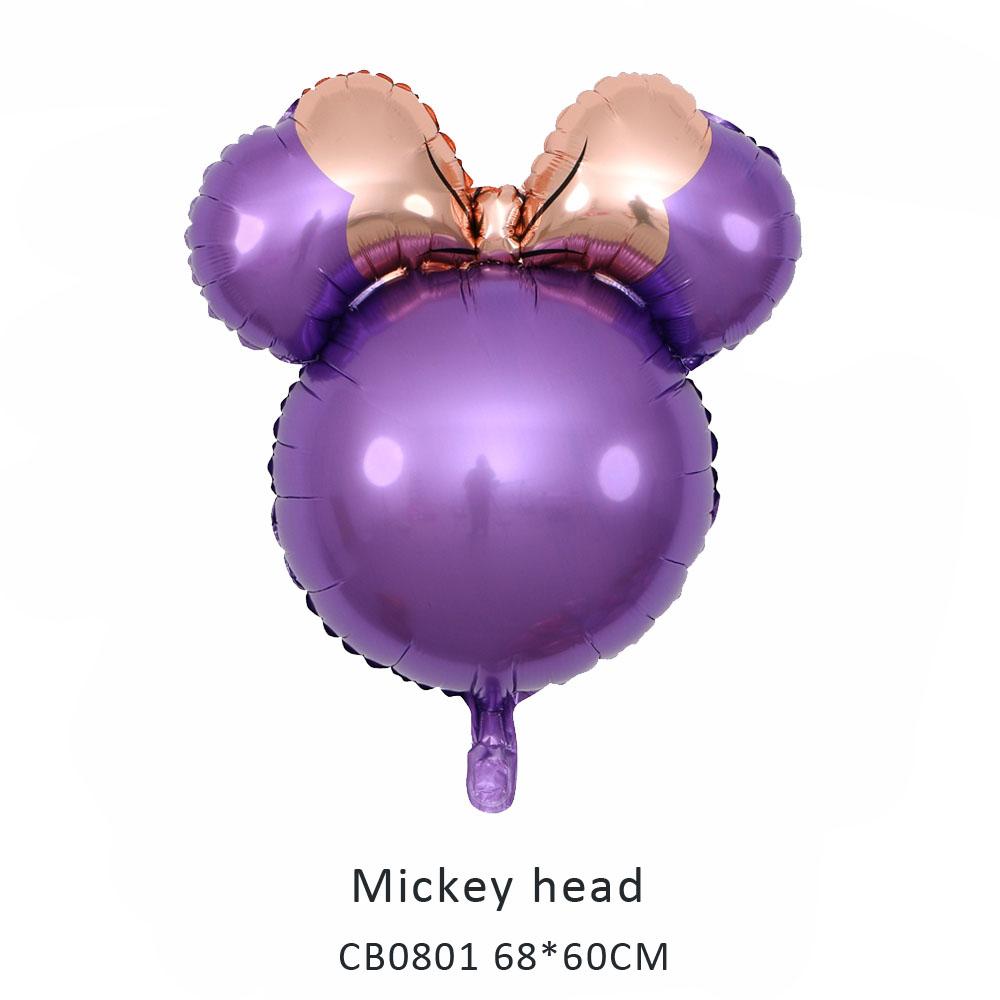 mickey head foil balloon MOQ 50pcs