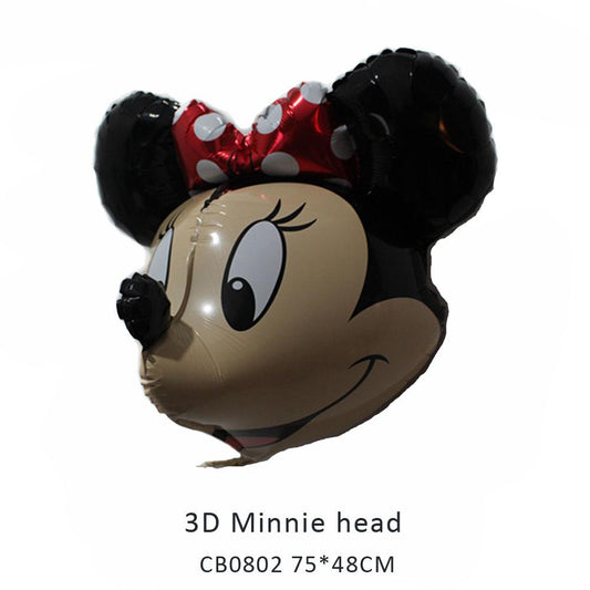 minnie head foil balloon MOQ 50pcs