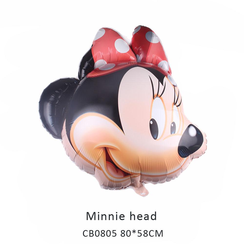 minnie head foil balloon MOQ 50pcs