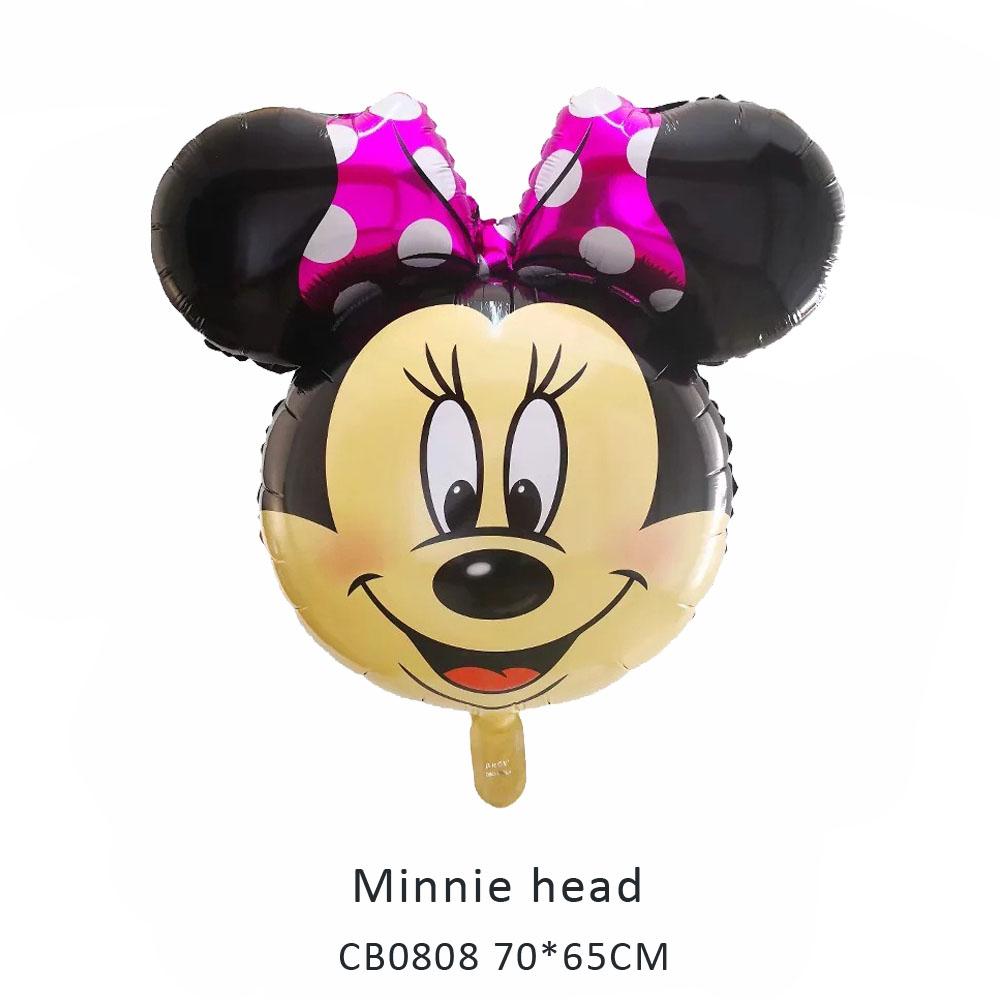 minnie head foil balloon MOQ 50pcs