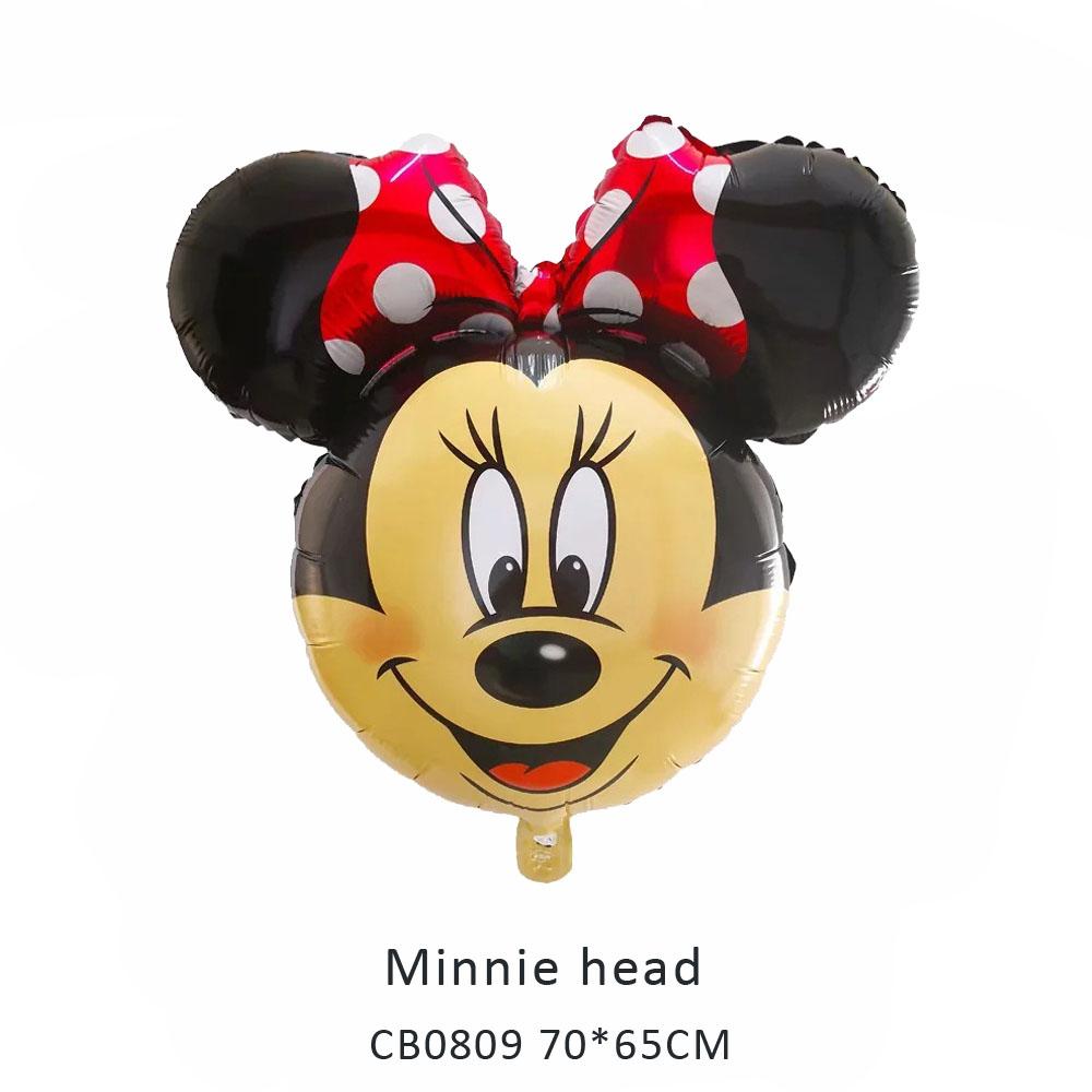 minnie head foil balloon MOQ 50pcs