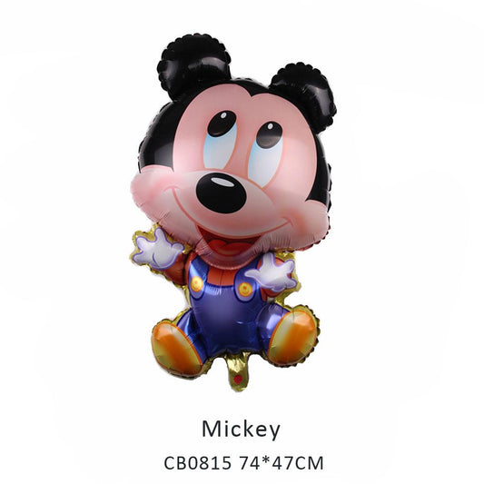 mickey foil balloon MOQ 50pcs