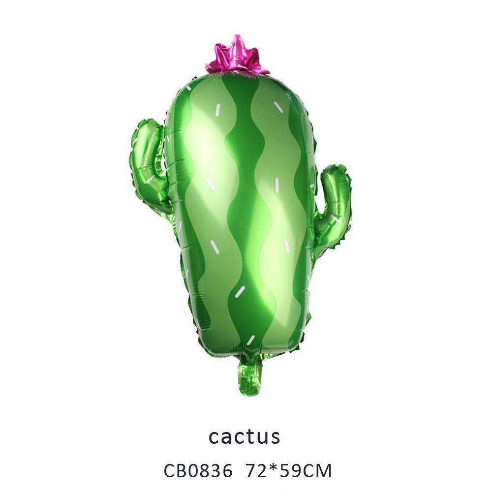 cactus foil balloon MOQ 50pcs