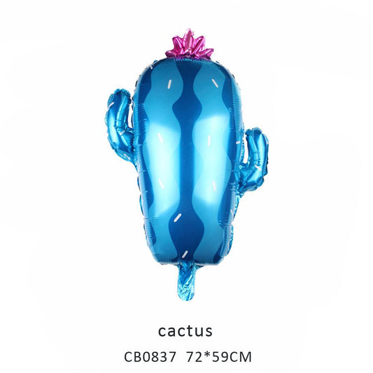 cactus foil balloon MOQ 50pcs