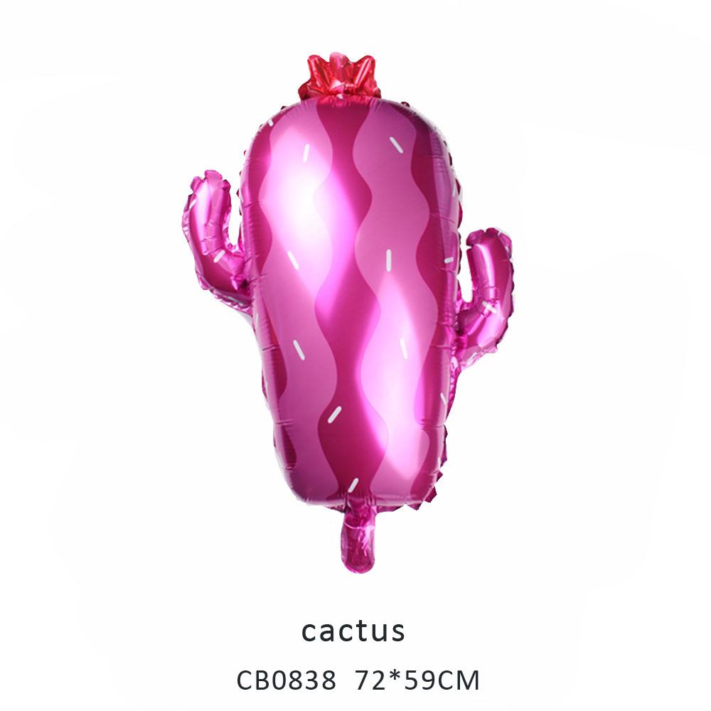 cactus foil balloon MOQ 50pcs