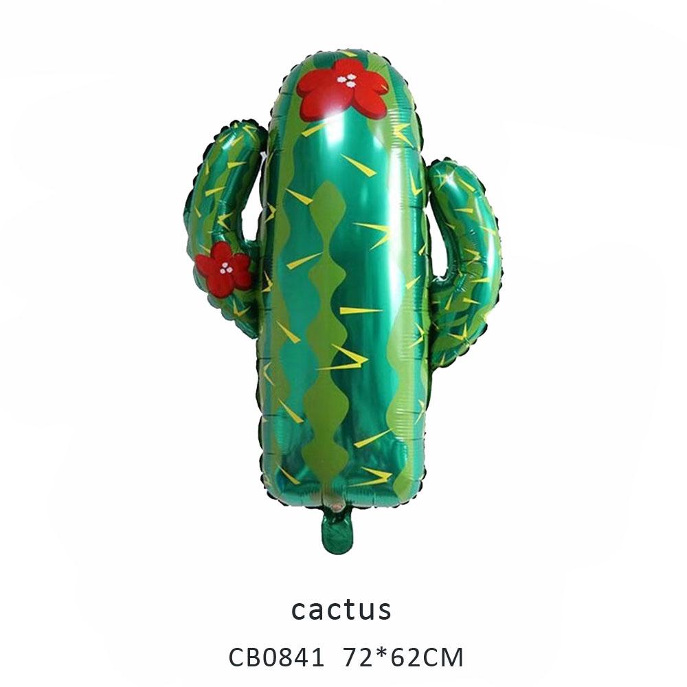 cactus foil balloon MOQ 50pcs