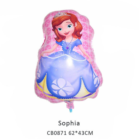 sophia foil balloon MOQ 50pcs