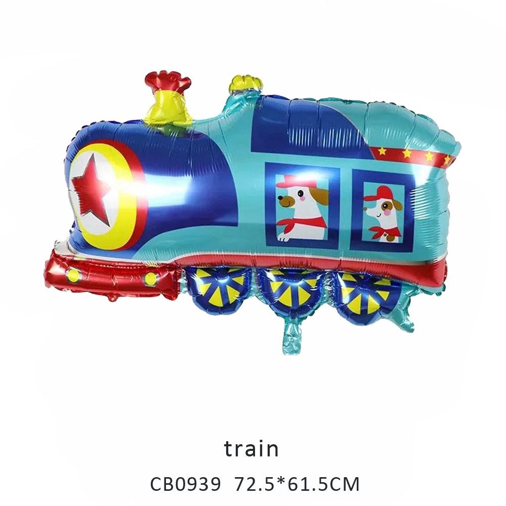 train foil balloon MOQ 50pcs