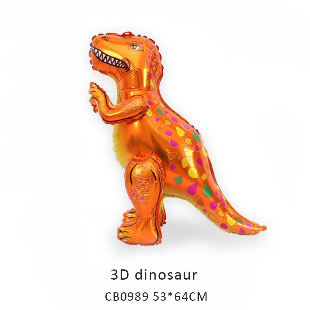 3D dinosaur foil balloon MOQ 50pcs