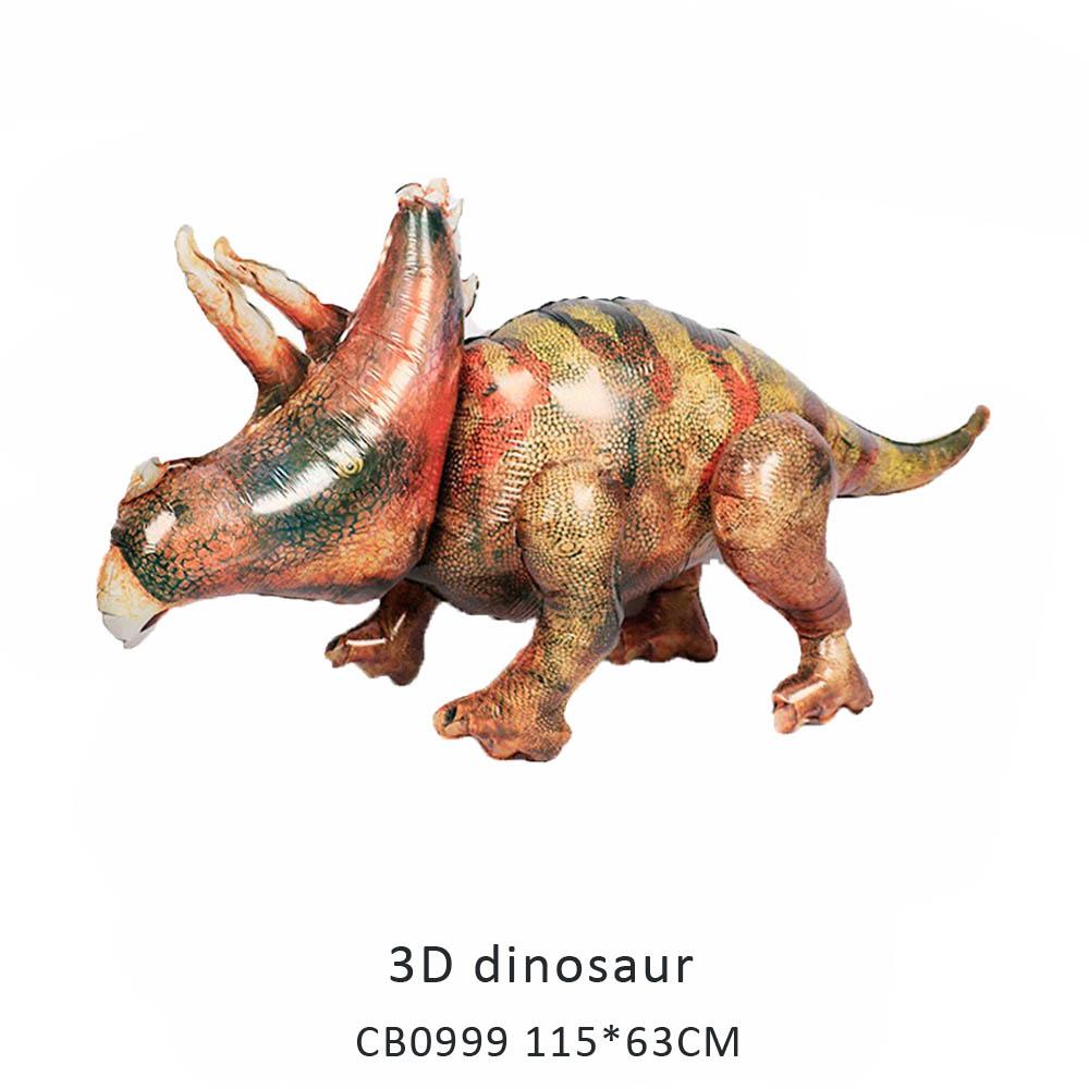 3D dinosaur foil balloon MOQ 50pcs