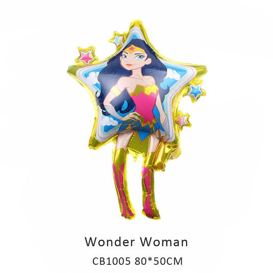 Wonder Woman foil balloon MOQ 50pcs