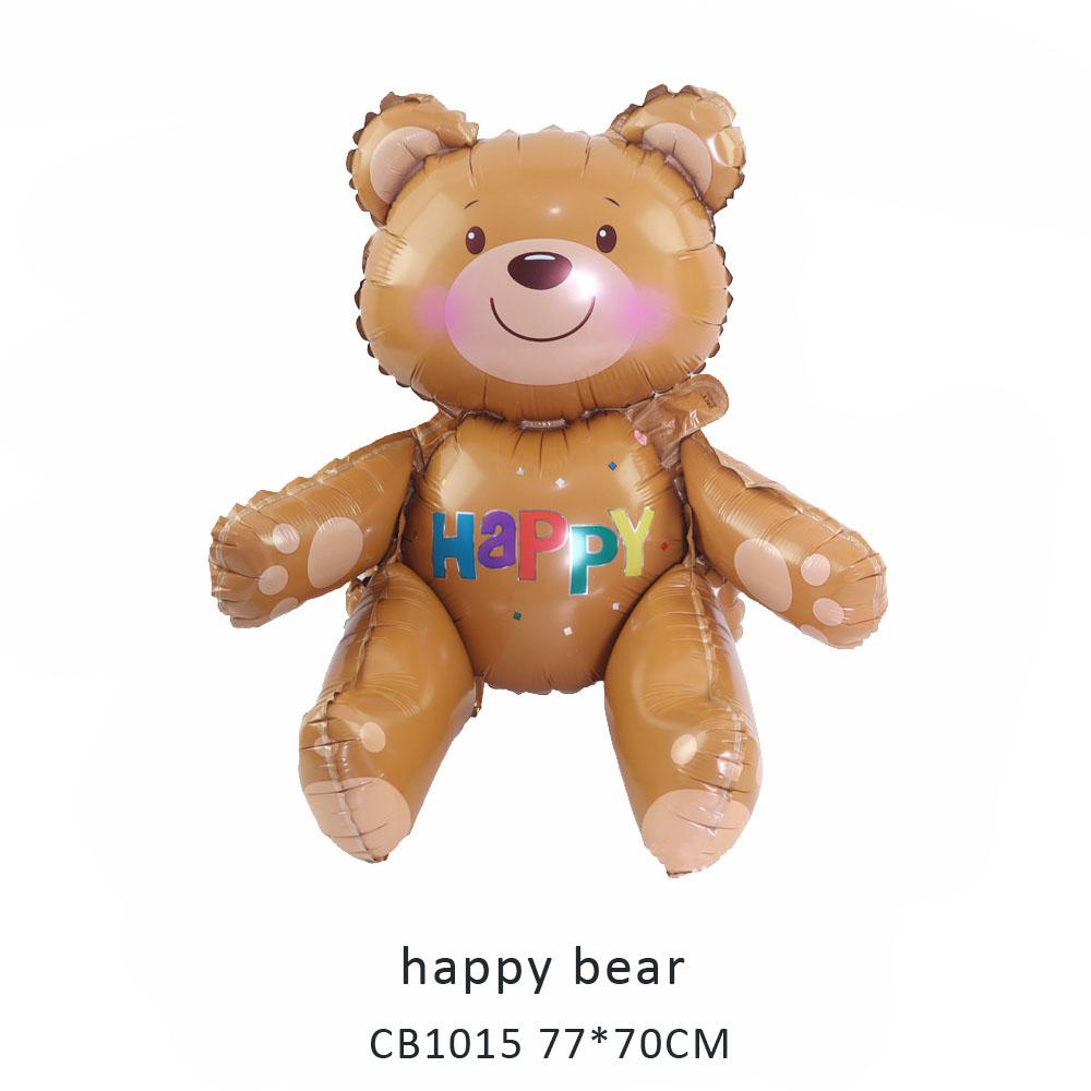 love bear foil balloon MOQ 50pcs