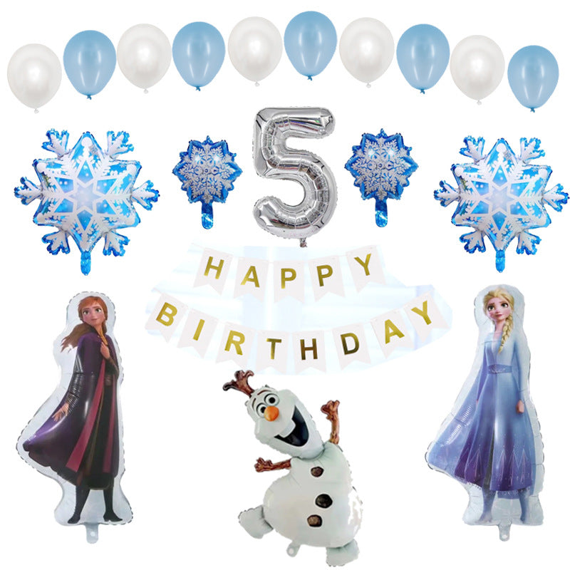 Frozen balloon set