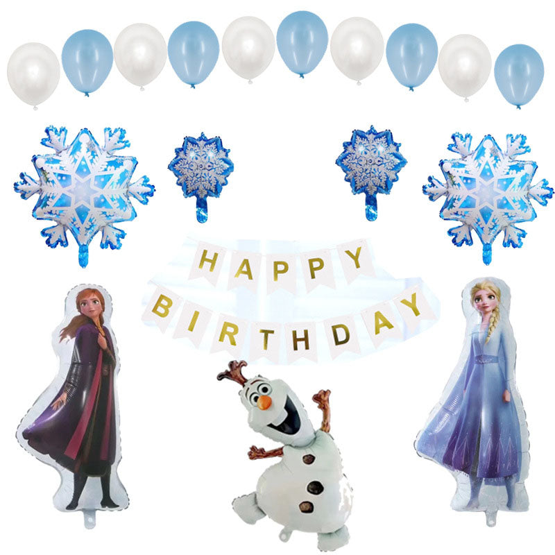 Frozen balloon set