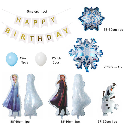 Frozen balloon set